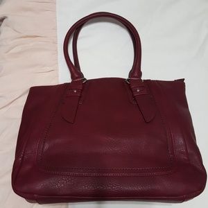 Burgundy Handbag